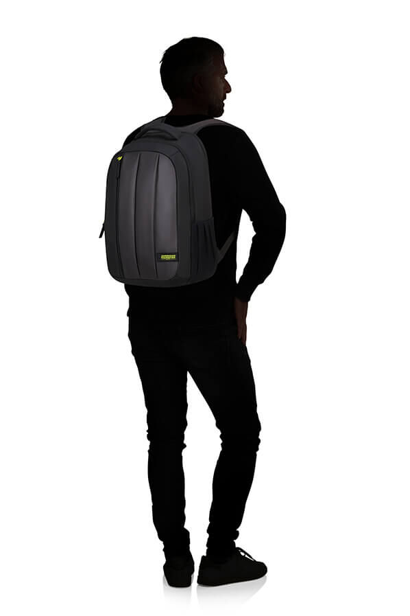 American Tourister Streethero Laptop Backpack Limited 15.6'  Black/Lime
