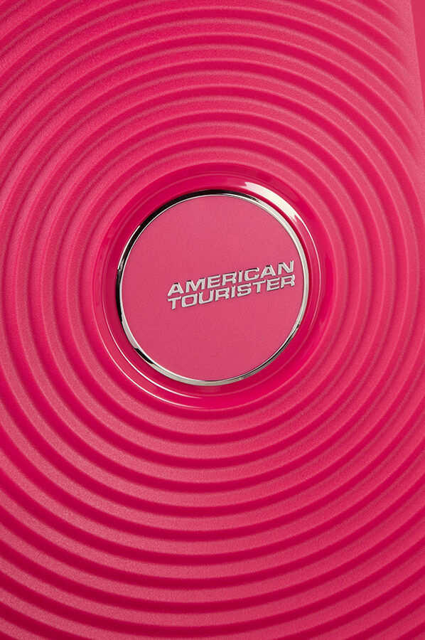 SoundBox Medium Check-in | American Tourister Soundbox Spinner Expandable 67cm Lightning Pink