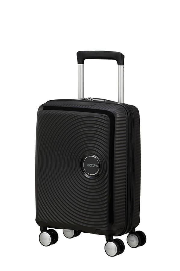 American Tourister Soundbox Mini Spinner 47cm  Dyp svart