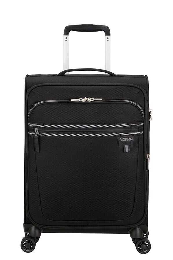 American Tourister Aerospin Spinner Expandable S  Svart