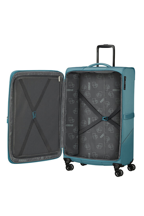 American Tourister SummerRide Spinner L EXP TSA 80cm Breeze Blue