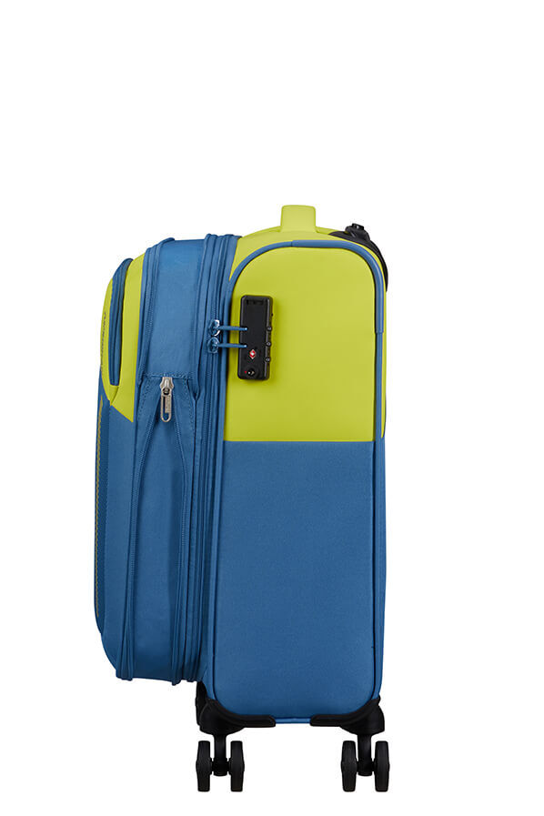 American Tourister Daring Dash Spinner Expandable TSA S  Lime/Coronet