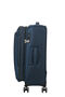 American Tourister Wanderlite Spinner EXP TSA M  Mørk marine