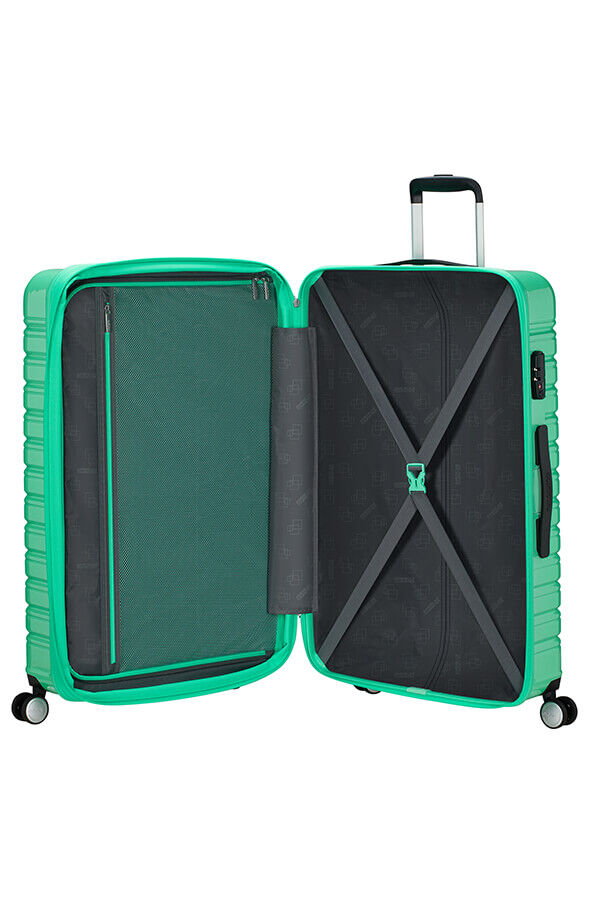 American Tourister Flashline Pop Spinner Exp TSA 78cm  Light Green