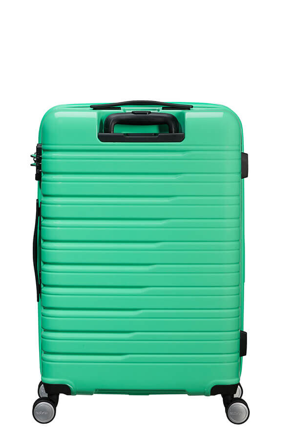 Flashline Pop Medium innsjekket | American Tourister Flashline Pop Spinner Exp TSA 67cm  Light Green