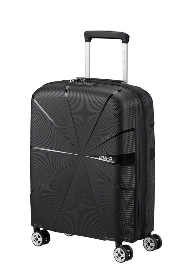 American Tourister Starvibe Spinner Expandable TSA 55cm Svart