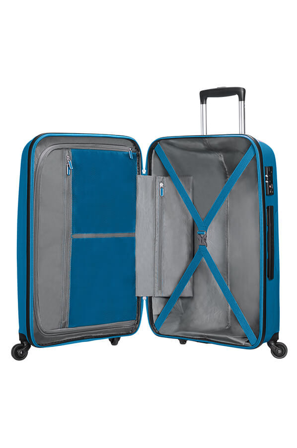 American Tourister Bon Air 4-wheel 75cm large Spinner Seaport Blue