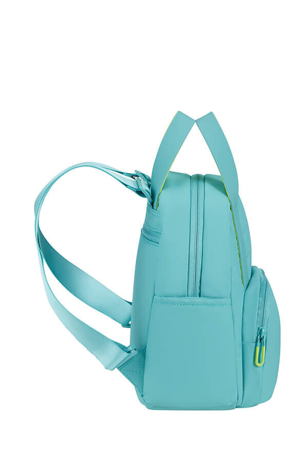 American Tourister Puffypop Mini Backpack S  Dusty Turquoise