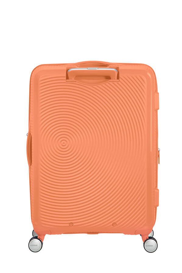 SoundBox Medium innsjekket | American Tourister Soundbox Spinner TSA Expandable 67cm  Cantaloupe
