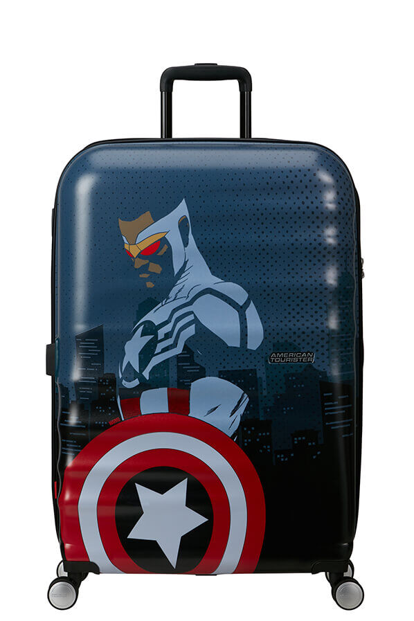 American Tourister Disney Wavebreaker Spinner TSA MARVEL Fl 77cm  Captain America City