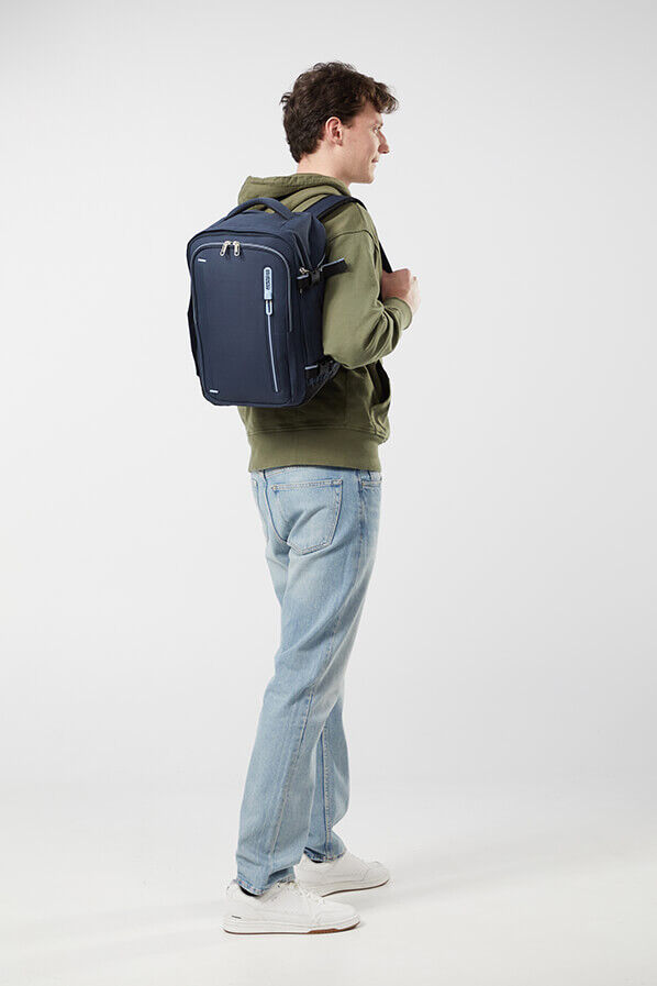 American Tourister Cloudrider Cabin Backpack S  Sky Navy