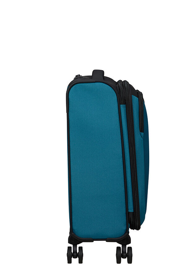American Tourister Daring Dash Spinner Expandable TSA S  Svart/Bl&aring;