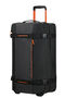 American Tourister Urban Track Duffle with Wheels Lmtd M  Svart/Oransje