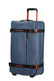 American Tourister Urban Track Duffle with Wheels Coated M  Marineblå/Oransje