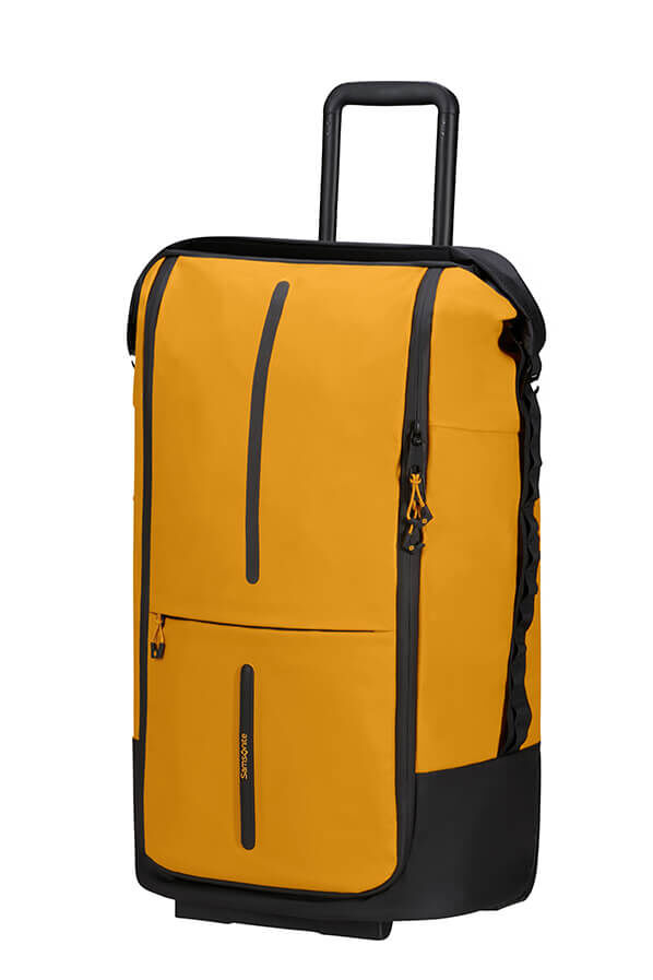 Ecodiver Foldable duffle with wheels 4 in 1 Yellow Rolling Luggage Norway