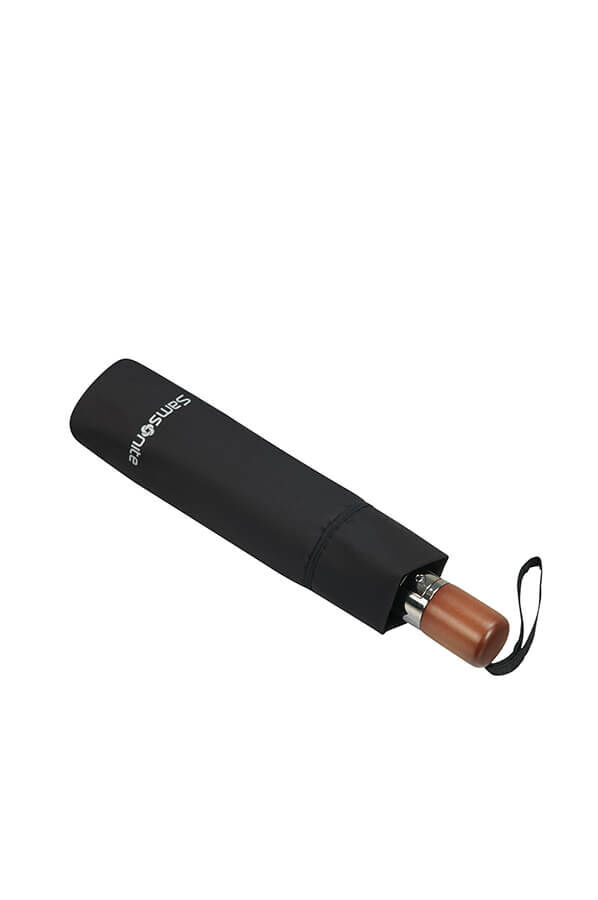 Samsonite Wood Classic S 3 Sect. Auto O/C Short  Svart