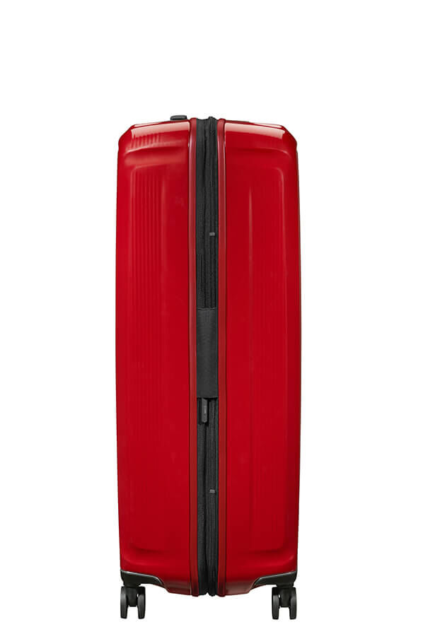 Samsonite Nuon Spinner Expandable 81cm  R&oslash;d metallic