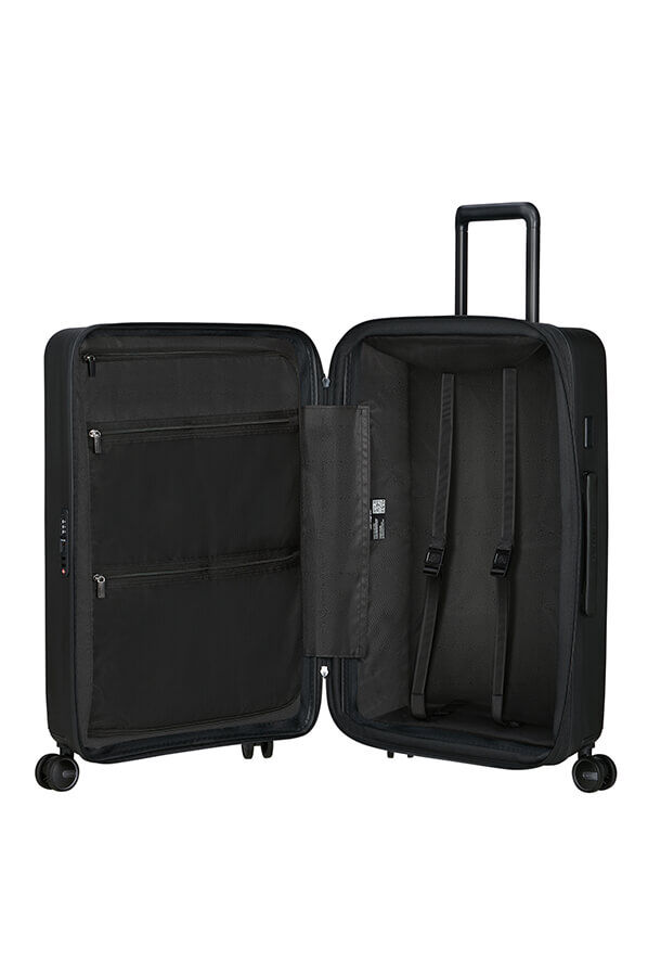 Samsonite Restackd Spinner Expandable 68cm  Svart
