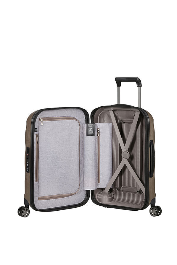 Samsonite C-Lite Spinner Expandable 55cm  Elfenbengull