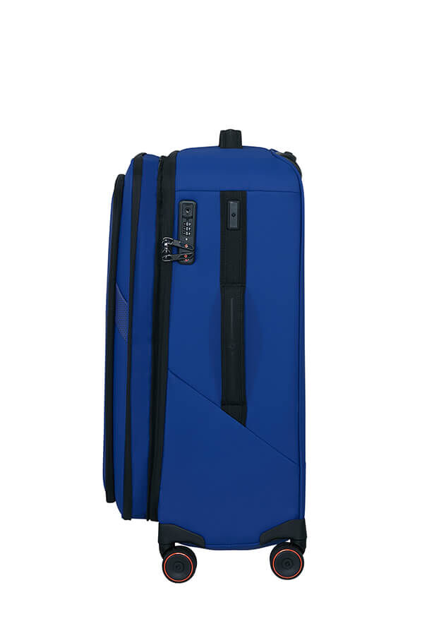 Samsonite Glazed Spinner Expandable 67cm  Electric Blue
