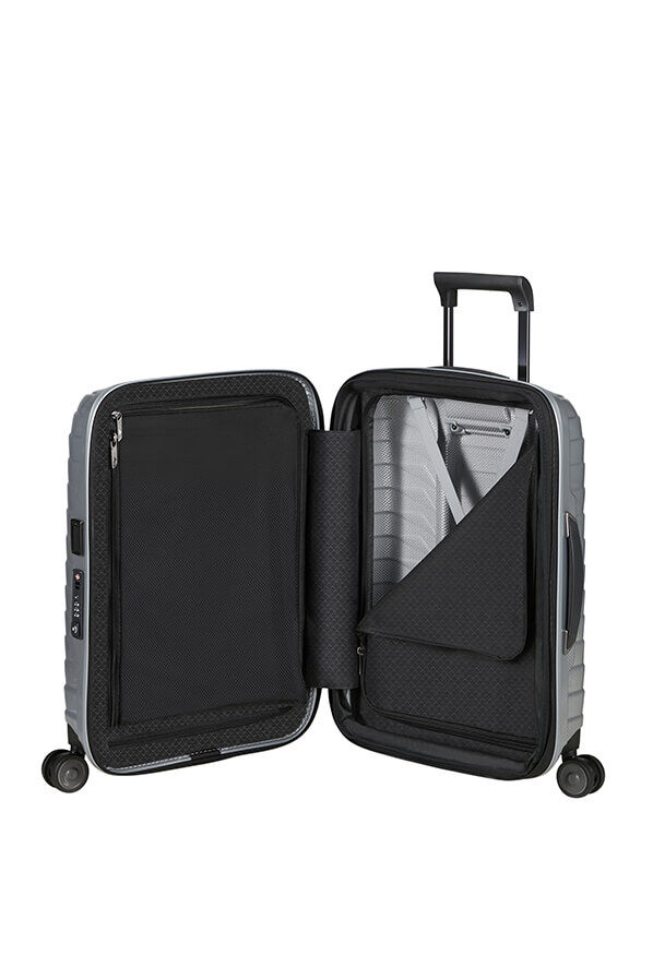 Samsonite Proxis Spinner Expandable Length 40cm 55cm  Silver