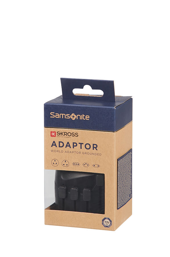 Samsonite Global Ta Worldwide Adapter Svart