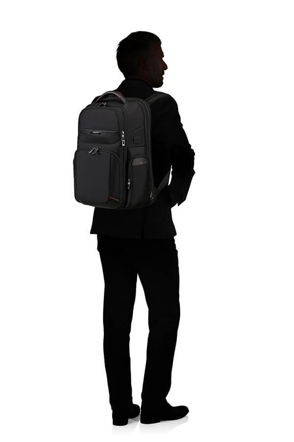 Samsonite Pro-Dlx 6 Backpack 3 Volume Expandable 17.3'  Svart