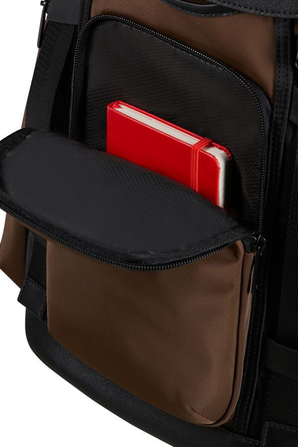 Samsonite Relyon Backpack M 15.6'' with flap  Brun