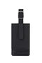 Samsonite Ta Revolution Leather Luggage Tag  Svart