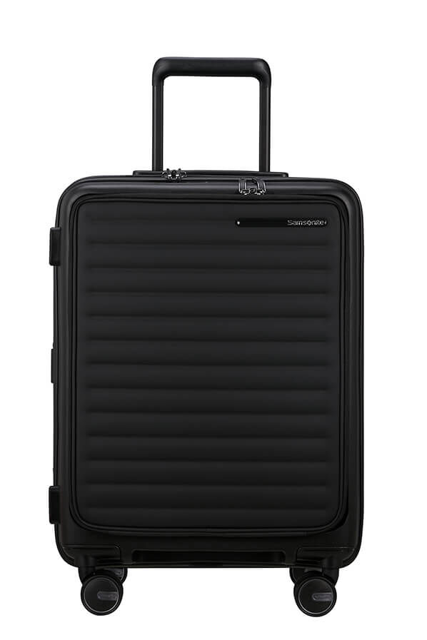 Samsonite Restackd Spinner Expandable Easy Access 55cm  Svart