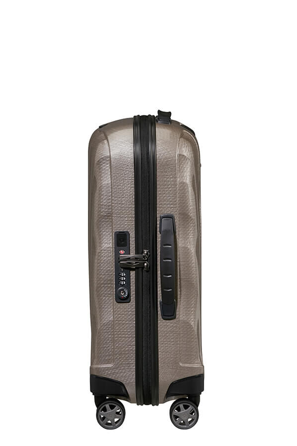 Samsonite C-Lite Spinner Expandable 55cm  Elfenbengull