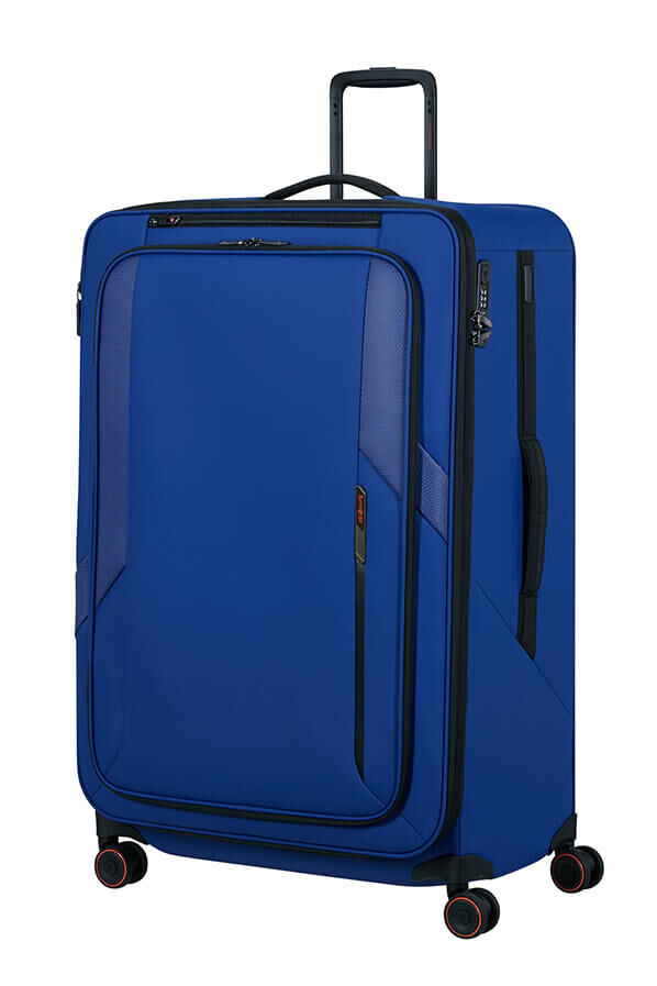Samsonite Glazed Spinner Expandable 84cm  Elektrisk bl&aring;