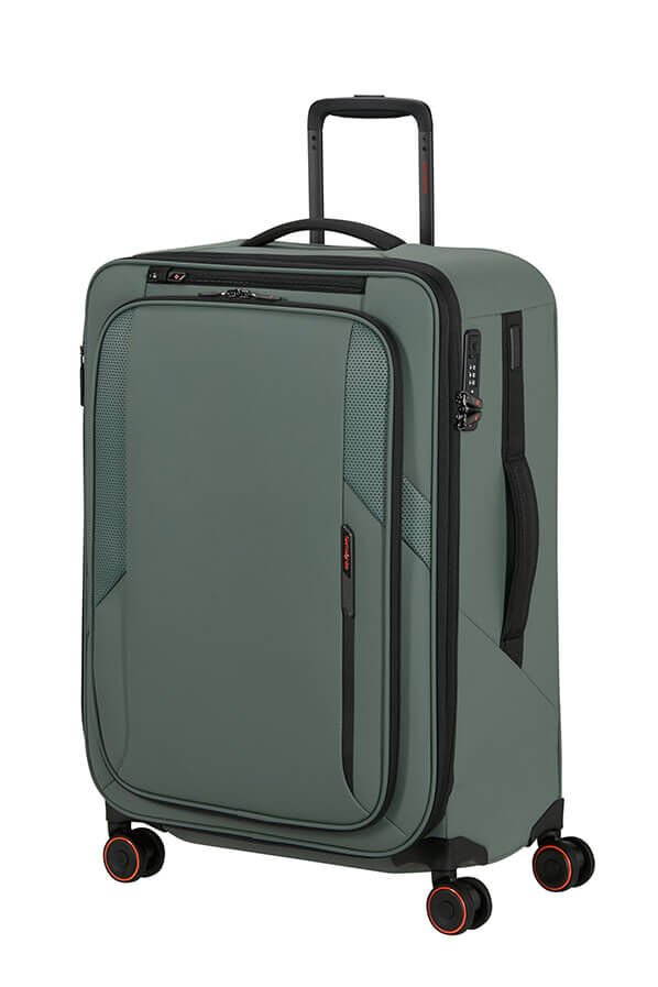 Samsonite Glazed Spinner Expandable 67cm  Salviegr&oslash;nn