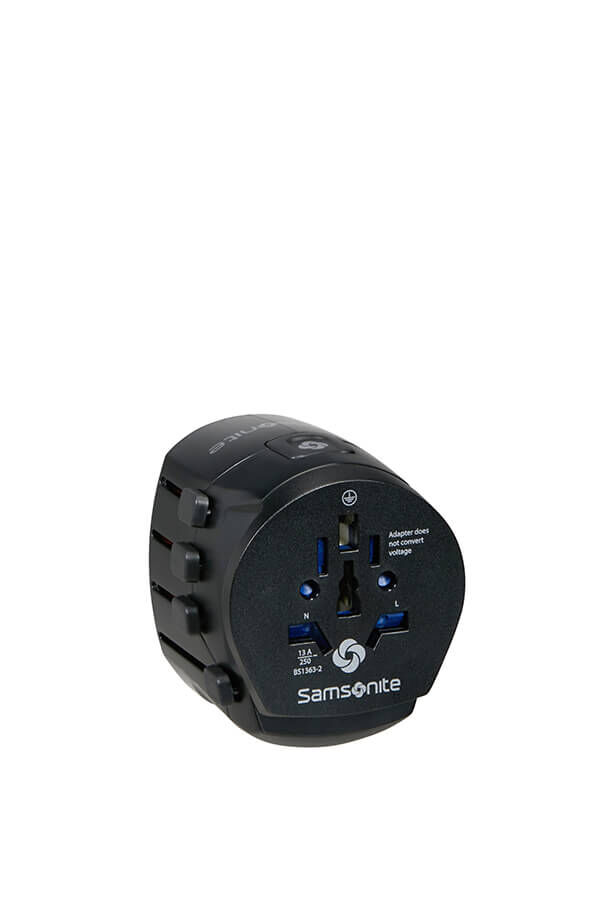 Samsonite Global Ta Worldwide Adapter Svart