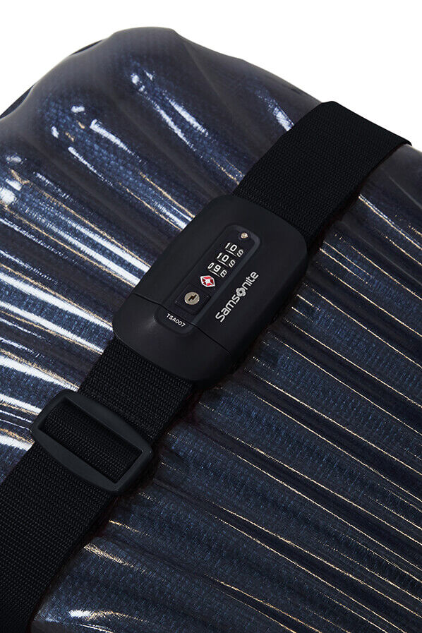 Samsonite Ta Revolution Luggage Strap/TSA Lock  Svart