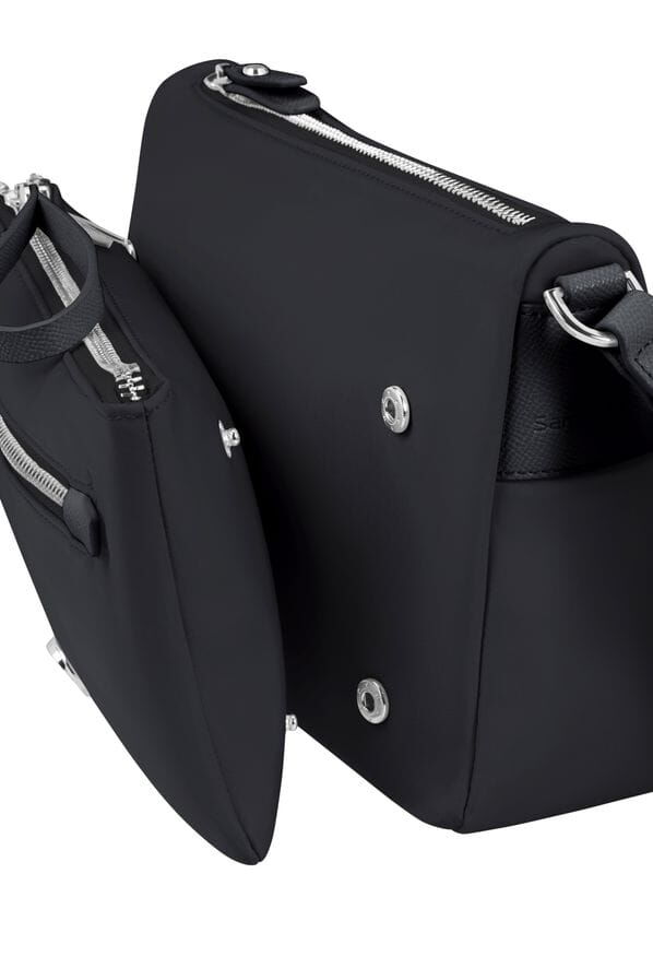 Samsonite Karissa Evo Shoulder Bag + Pouch  Black