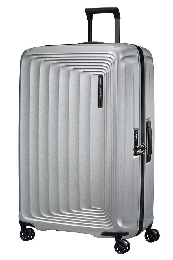 Samsonite Nuon Spinner Expandable 81cm  Matt s&oslash;lv