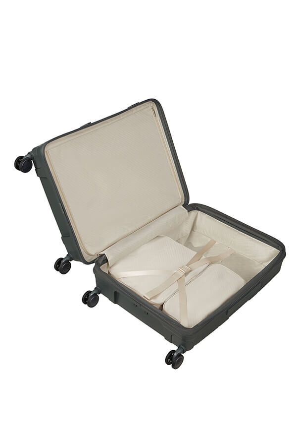 Samsonite Paralux Spinner Expandable Medium Sp 67cm  Oliven