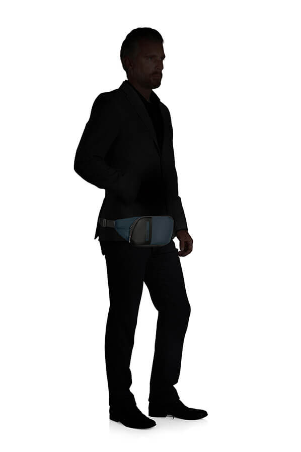 Samsonite Biz2go Waistbag  Dyp bl&aring;