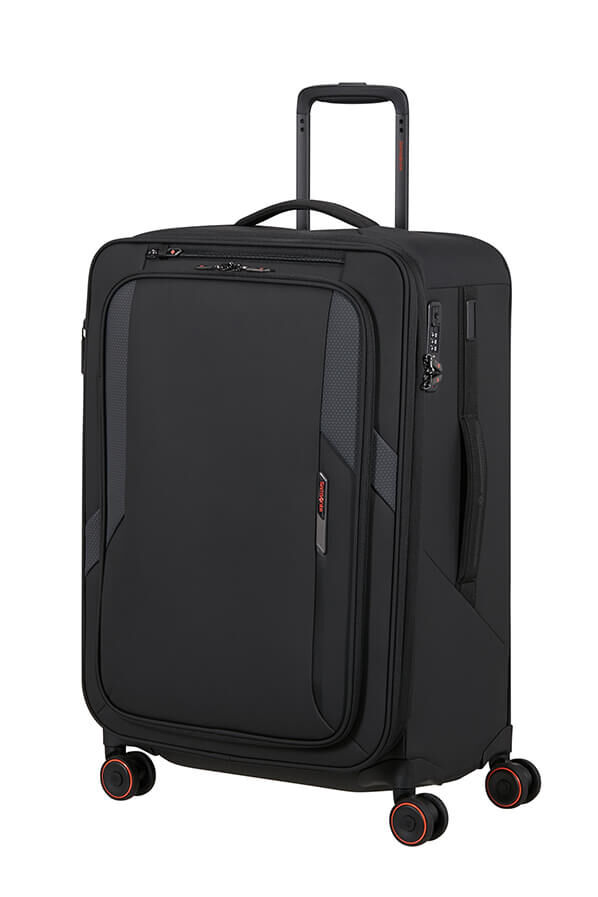 Samsonite Glazed Spinner Expandable 67cm  Black