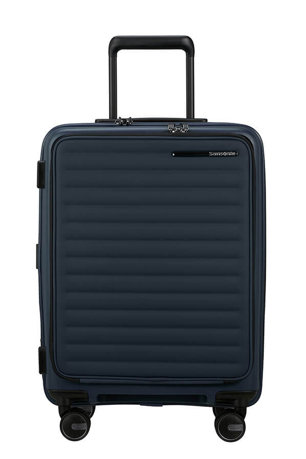 Samsonite Restackd Spinner Expandable Easy Access 55cm  Midnight