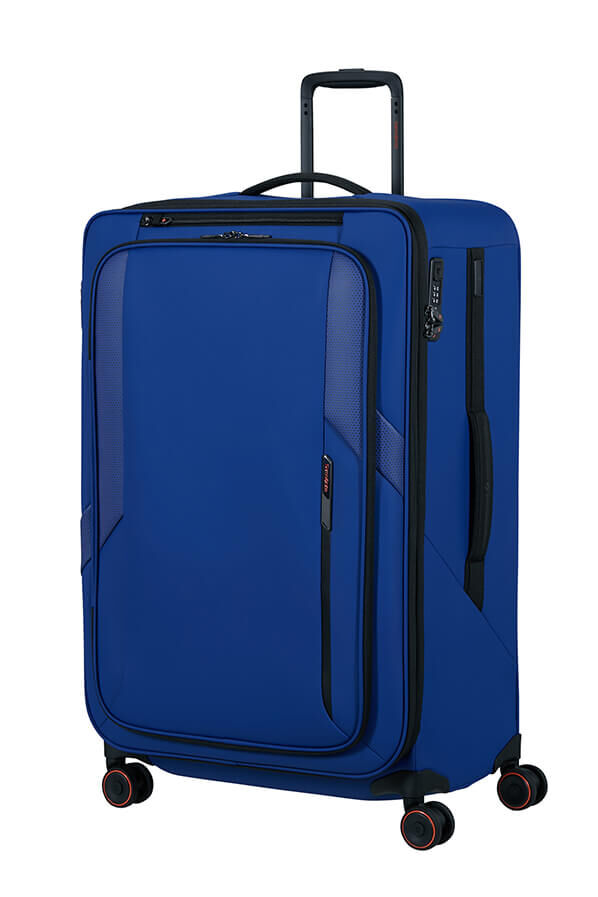 Samsonite Glazed Spinner Expandable 78cm  Electric Blue
