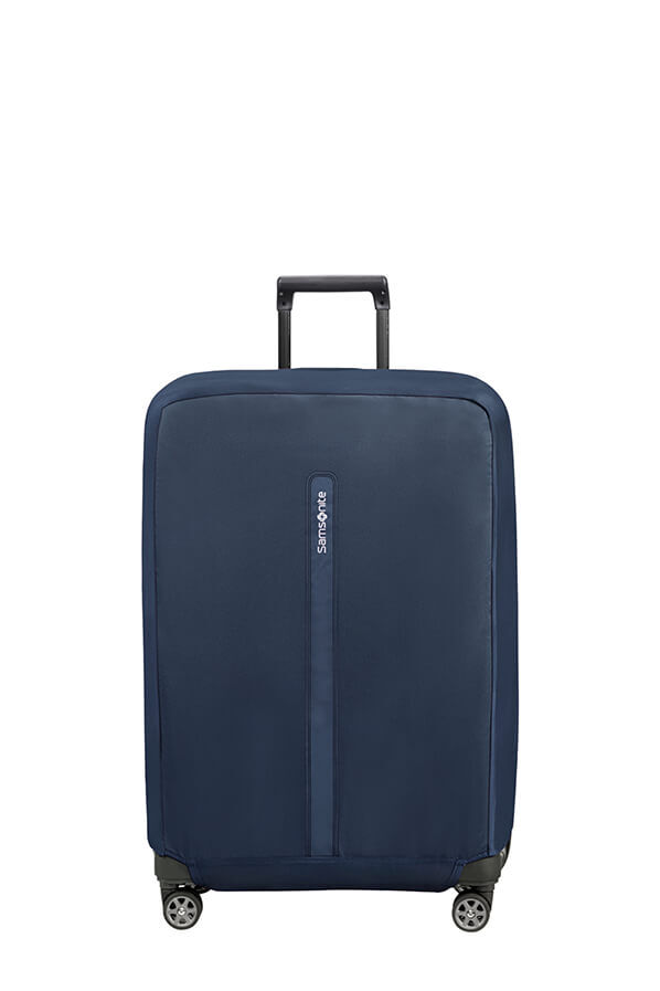 Samsonite Ta Revolution Foldable Luggage Cover L  Midnattsbl&aring;