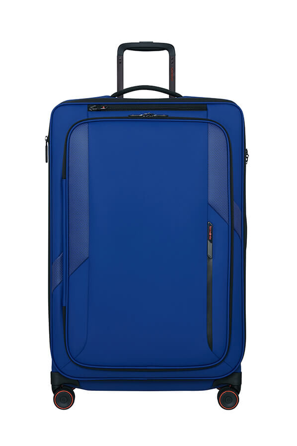 Samsonite Glazed Spinner Expandable 78cm  Electric Blue