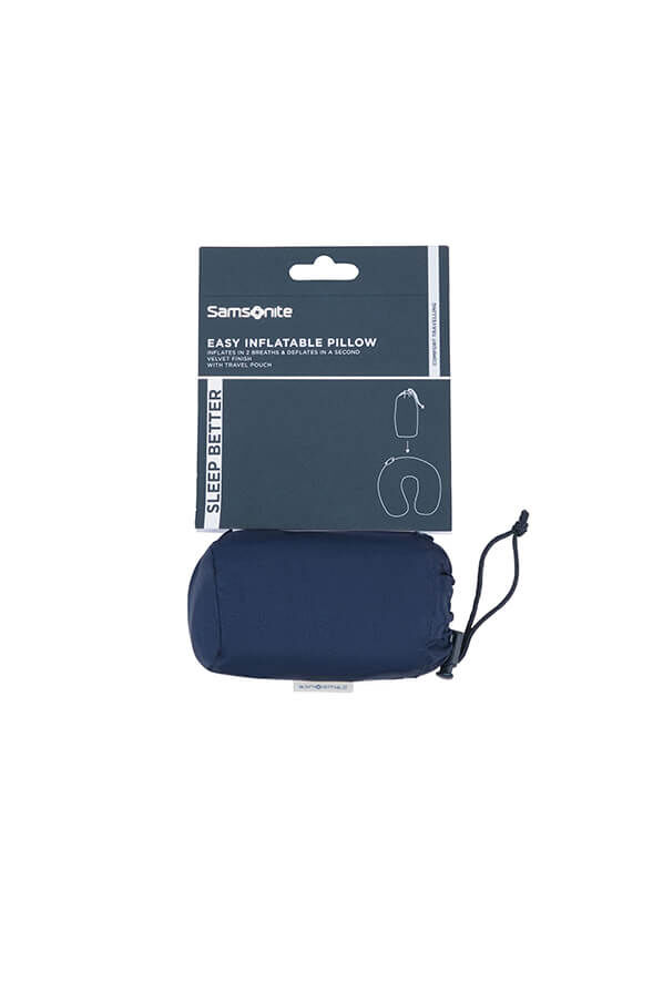 Samsonite Ta Revolution Easy Inflatable Pillow  Midnight Blue