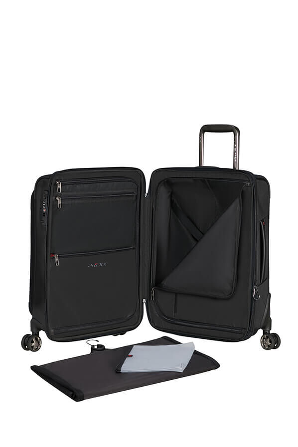 Samsonite Pro-DLX 6 Spinner Expandable 55cm  Black