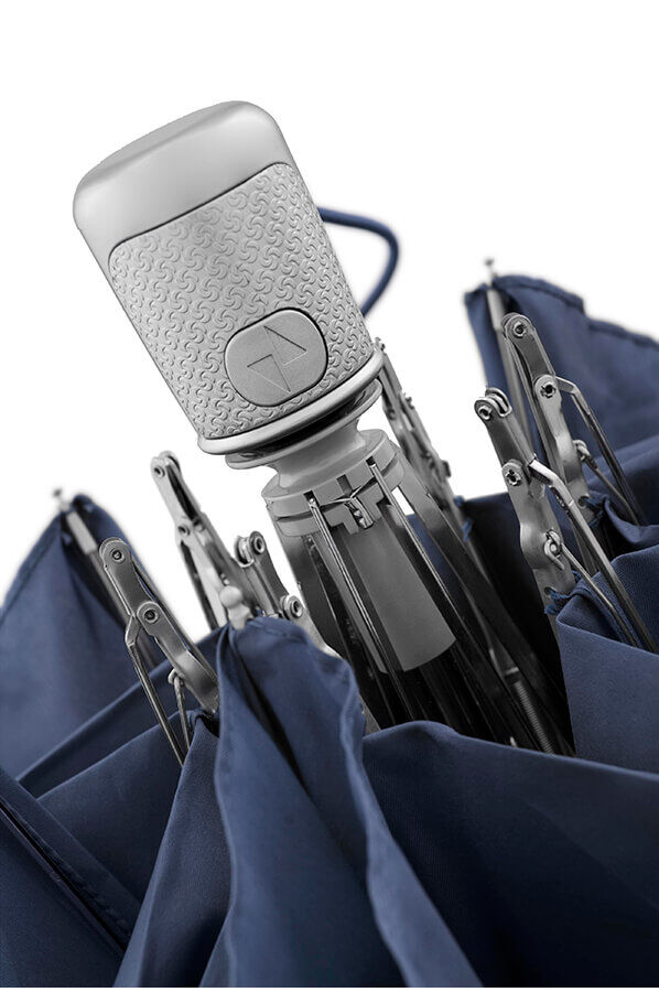 Samsonite Alu Drop S 4 Sect. Auto O/C  INDIGOBL&Aring;