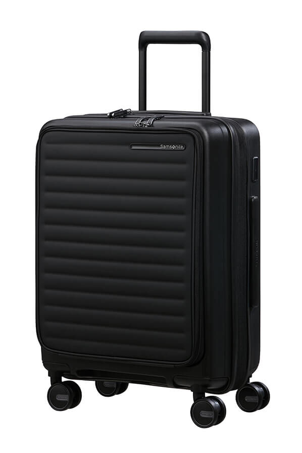 Samsonite Restackd Spinner Expandable Easy Access 55cm  Svart