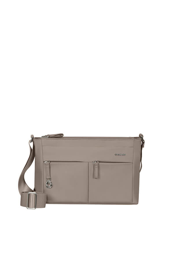 Samsonite Move 5.0 Horiz. Shoulder Bag + Flap  Warm Taupe
