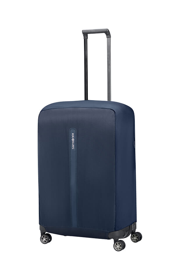 Samsonite Ta Revolution Foldable Luggage Cover L  Midnattsbl&aring;